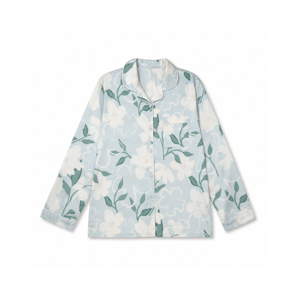 KaiserCraft Sunset Spritz lang pysjamasett sateng Tropicana Flower