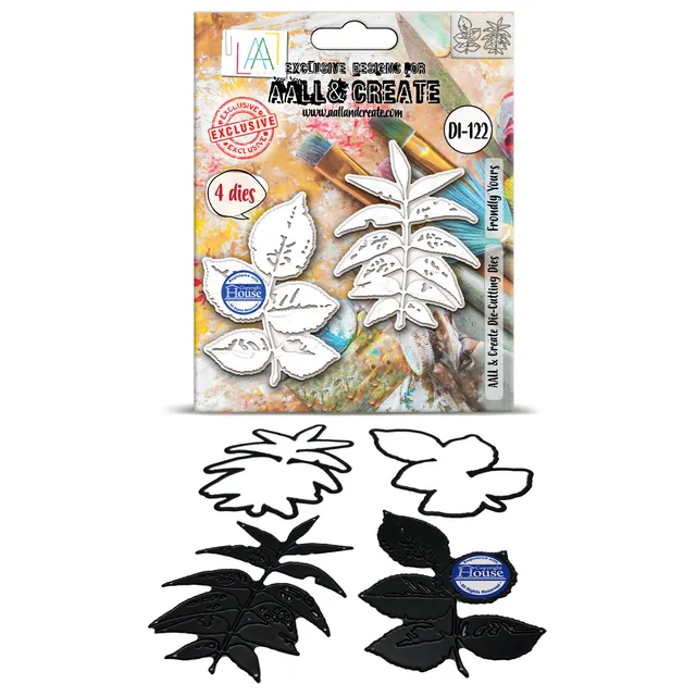 Aall and Create DI-122 Frondly Yours dies 4 deler