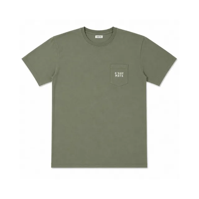 K&Co. G'Day t-skjorte herre bomull