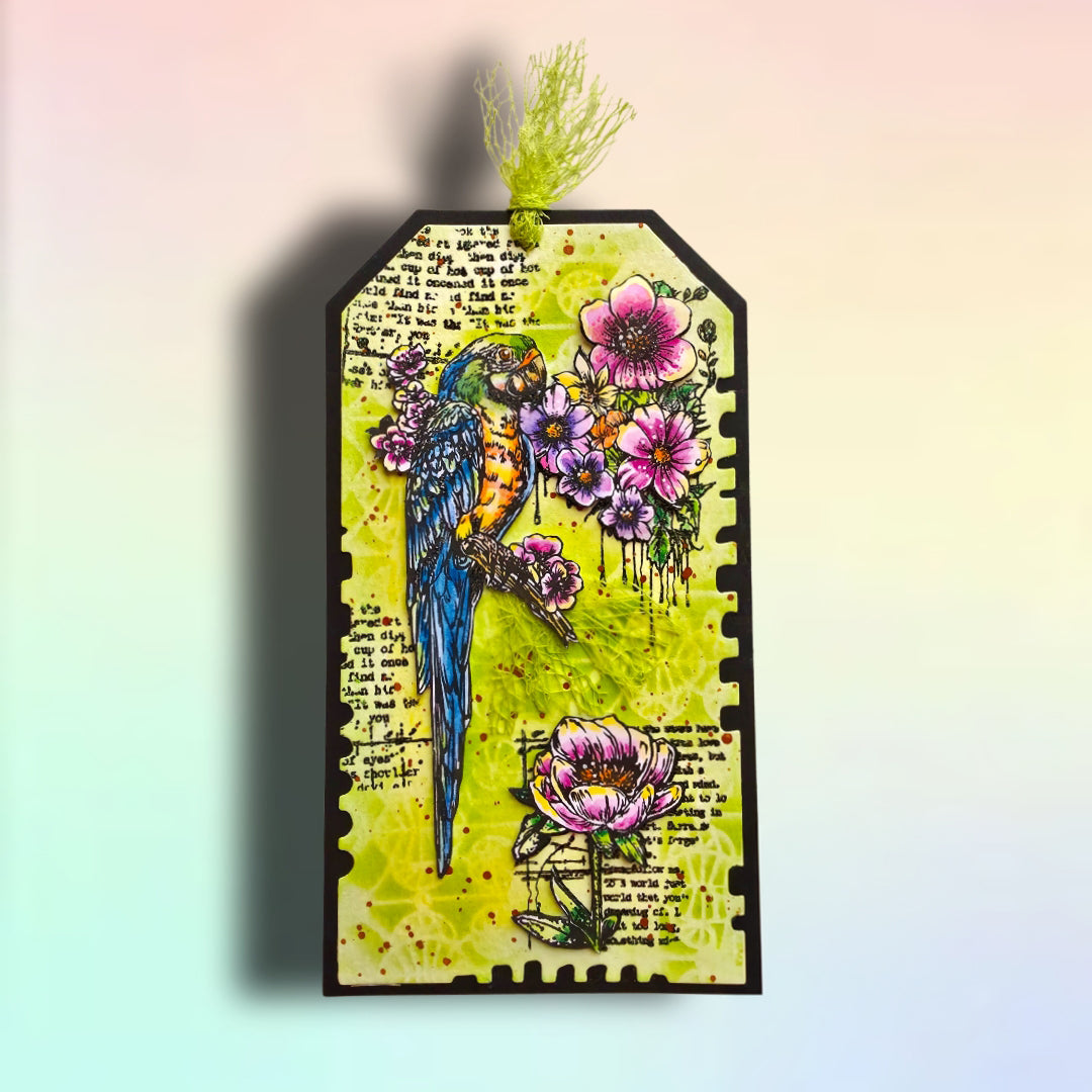 AALL & Create PC-278 Dentelle De Fils sjablong 6x6 blondemønster