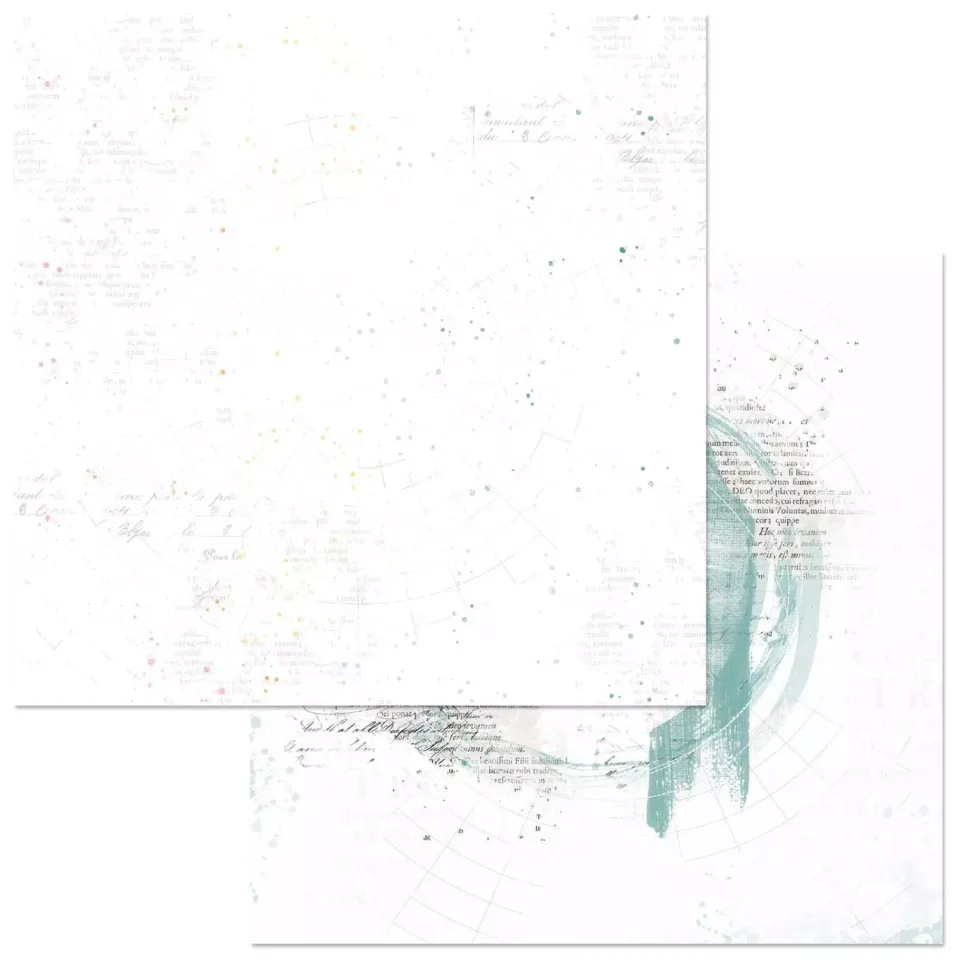 49 and Market Spectrum Sherbet Painted Foundations papir Sprinkled
