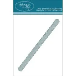 Korthobby Rive Stripe Pull Strip stempel interaktivt kort