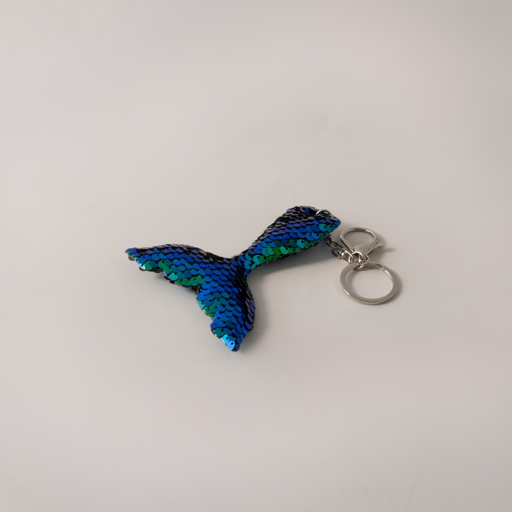 KaiserCraft havfrue nøkkelring paljett mermaid tail