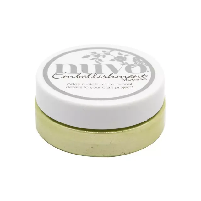 Nuvo Embellishment Mousse Lemon Sorbet gul
