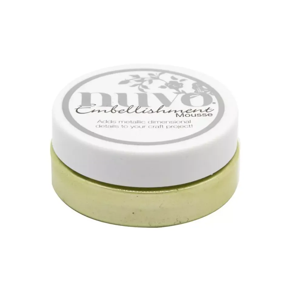 Nuvo Embellishment Mousse Lemon Sorbet gul