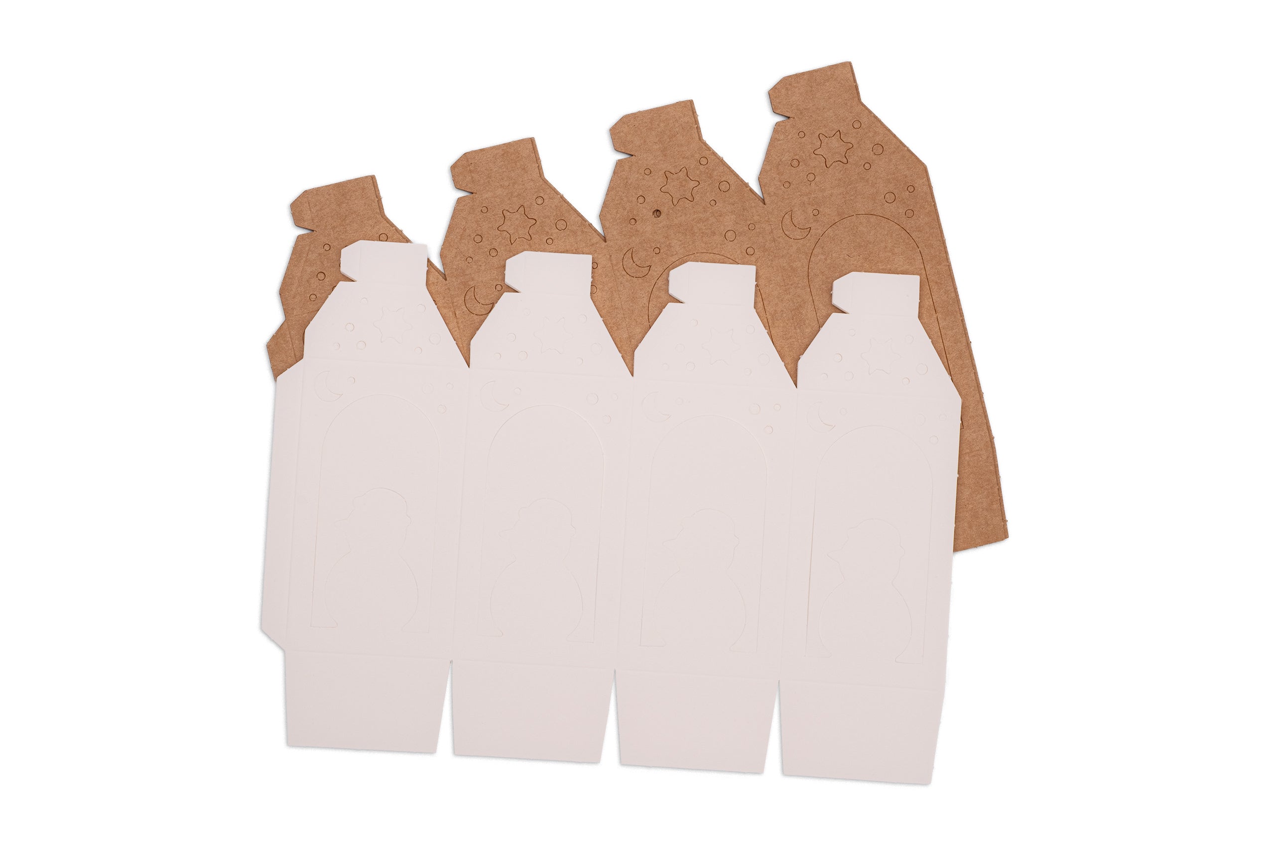 Studio Light Essentials Snowman die-cut paper pad 10 ark