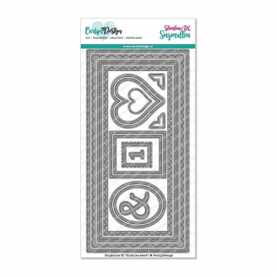 CarlijnDesign CDSN-0057 dies DL slimline kortbase