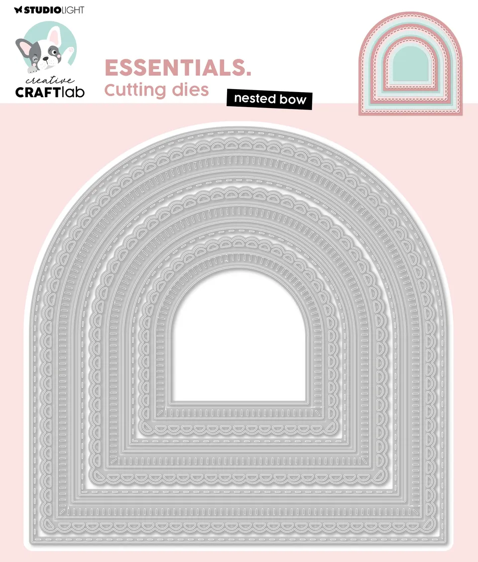 Studio Light Creative Craftlab Nested bow dies sløyfe
