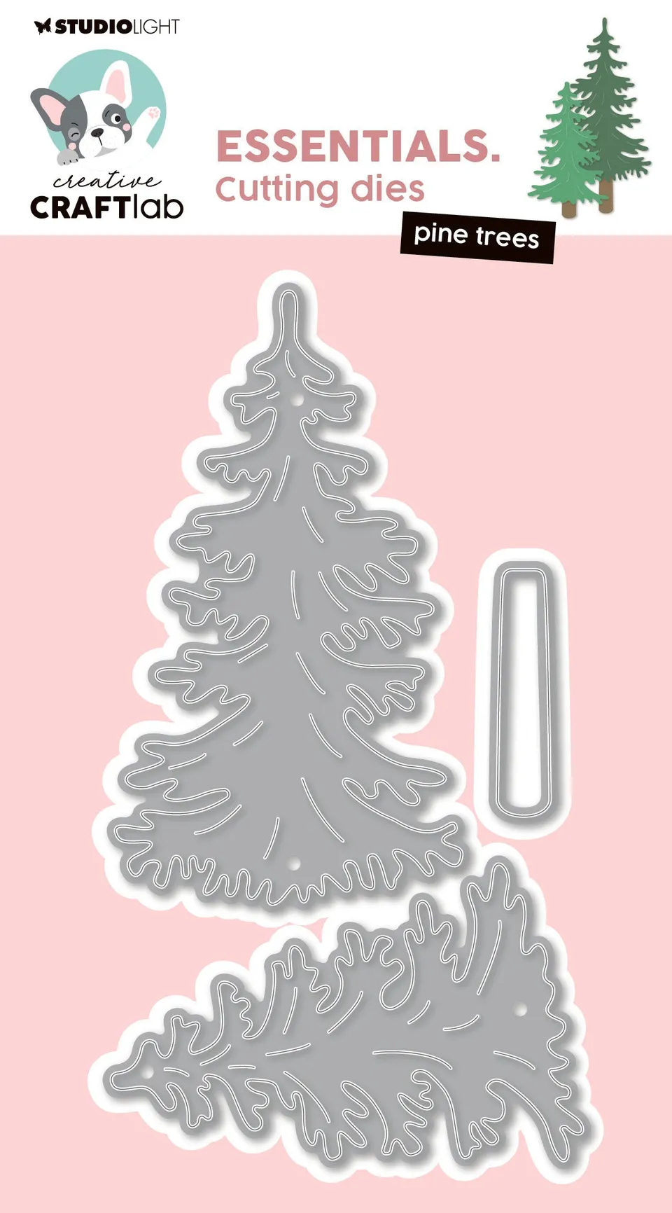 Creative Craftlab Essentials Pine Trees dies furutrær