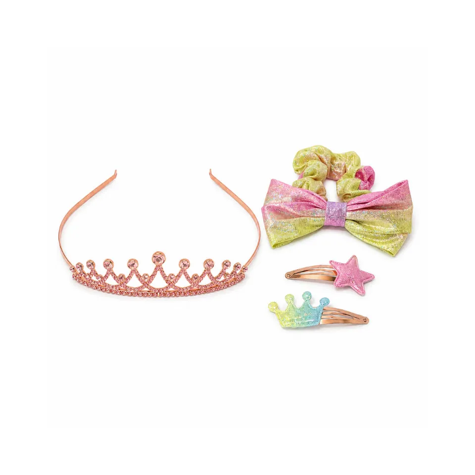 KaiserCraft Made To Treasure Kids Hair Accessories Set hårtilbehør Lilac Rainbow