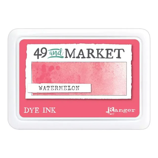 49 and Market Dye Ink Watermelon stempelpute