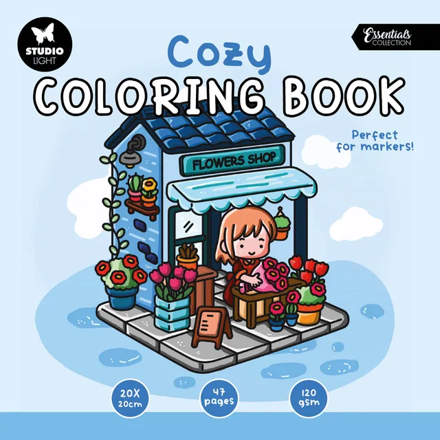 Studio Light Essentials Cozy 03 fargebok 48 ark