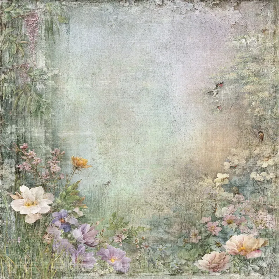 Reprint Hidden Magic Dreamers garden mønsterpapir 30x30