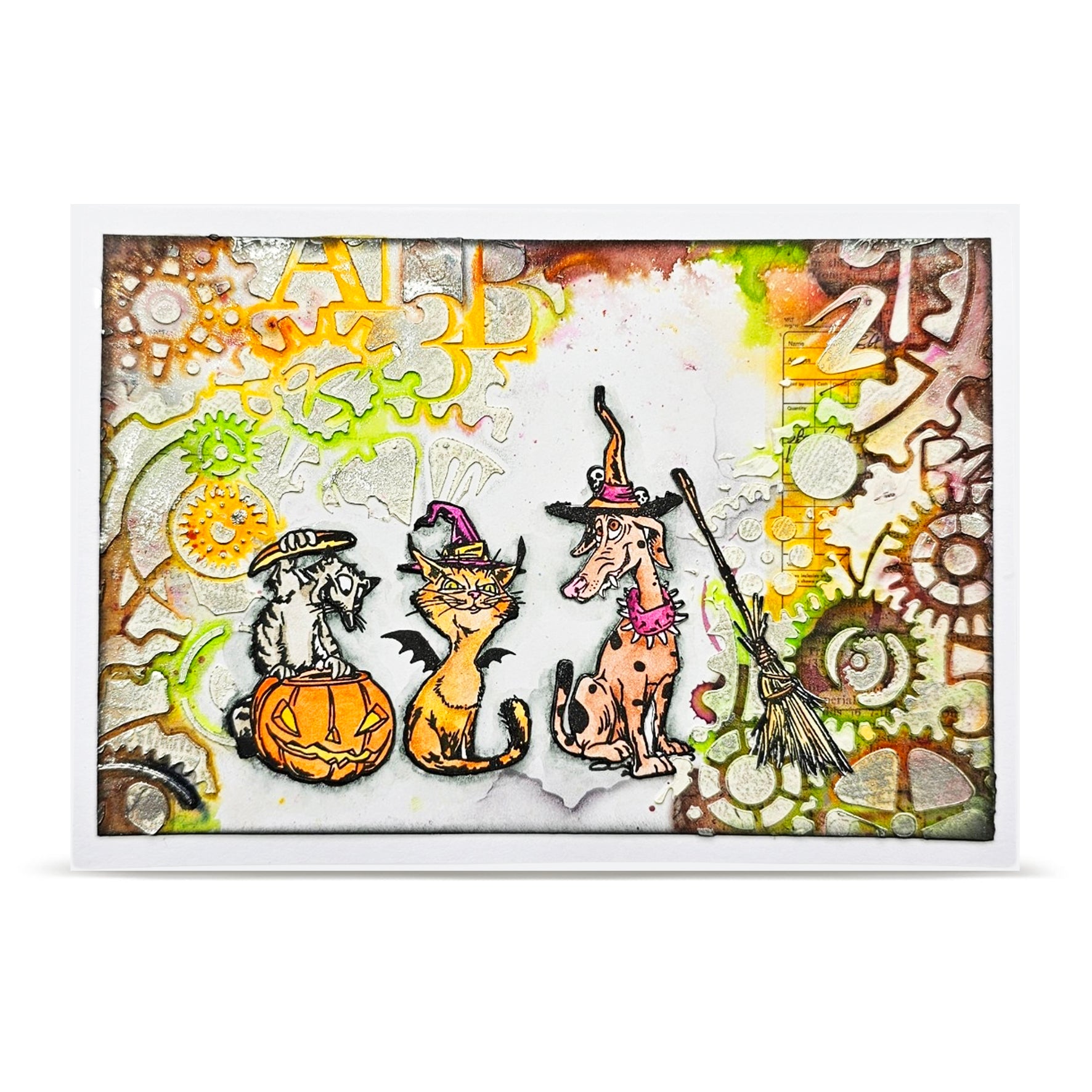 AALL & Create TP-1506 Boo Crew stempelsett A6 halloween