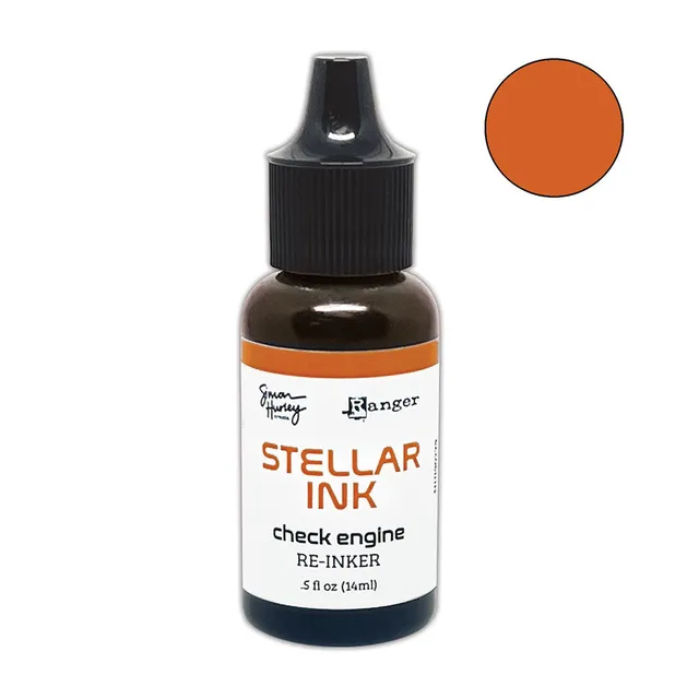 Simon Hurley Stellar Check Engine reinker 14,8 ml gulgrønn