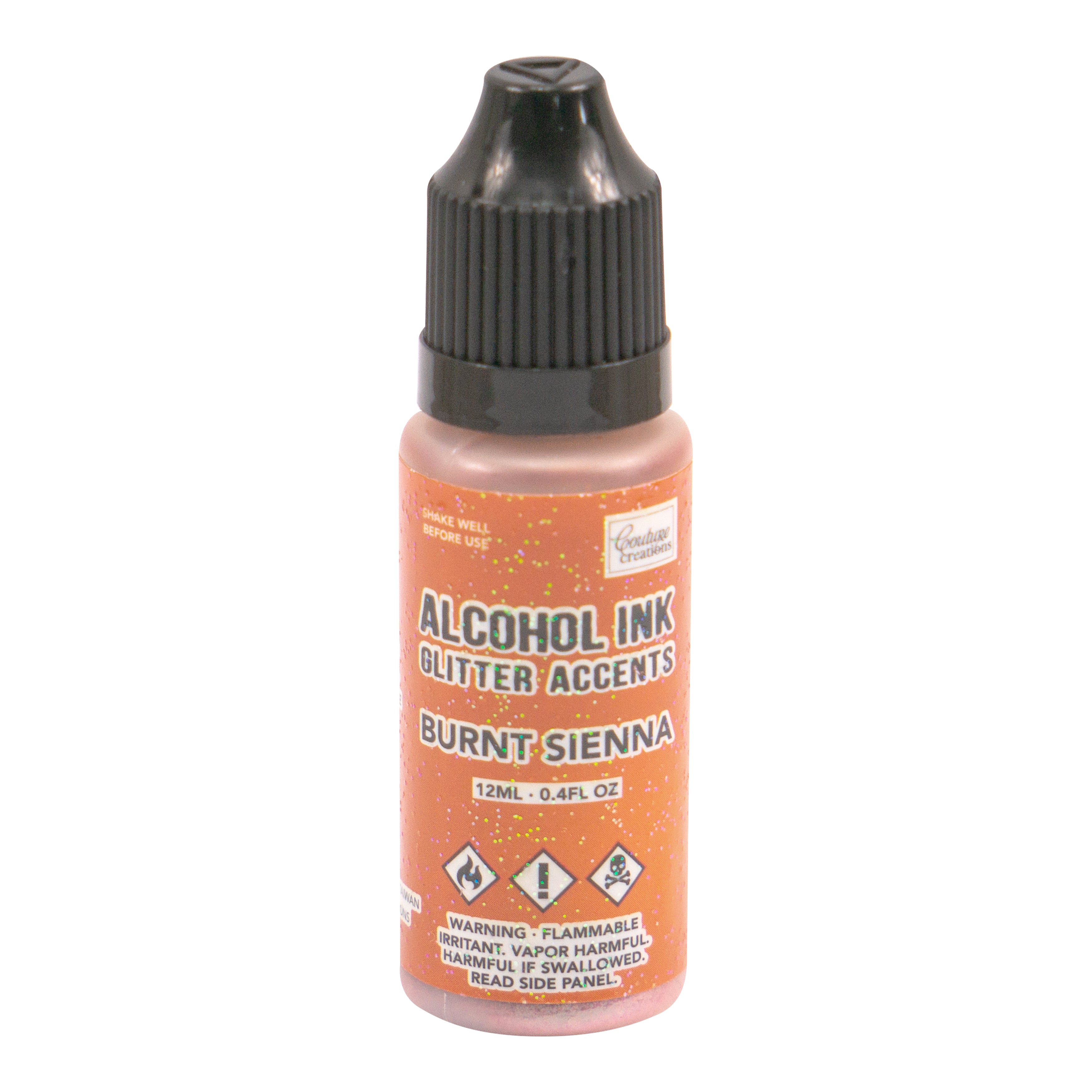 Couture Creations Glitter Accents Burnt Sienna alkoholblekk 12 ml