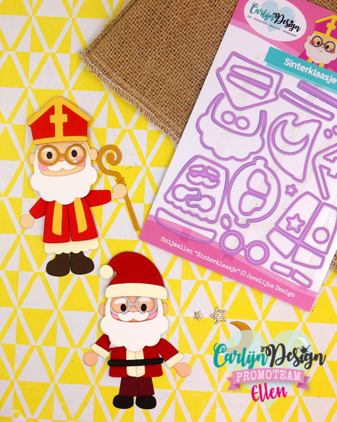 CarlijnDesign Sinterklaasje CDJD-0065 dies nisse