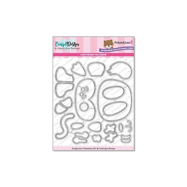 CarlijnDesign Patooties XL CDJD-0023 dies dyr