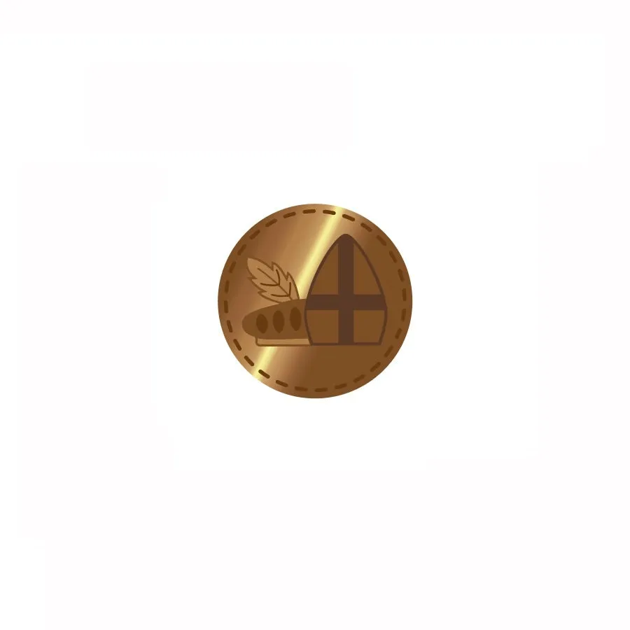 CarlijnDesign CDWX-0052 voksstempel sinterklaas 25 mm