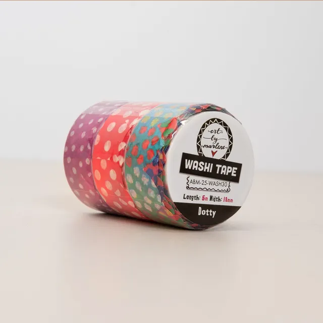 Studio Light Art By Marlene washi tape Dotty prikker