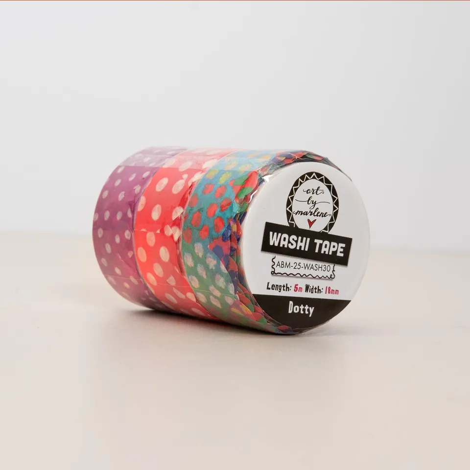 Studio Light Art By Marlene washi tape Dotty prikker