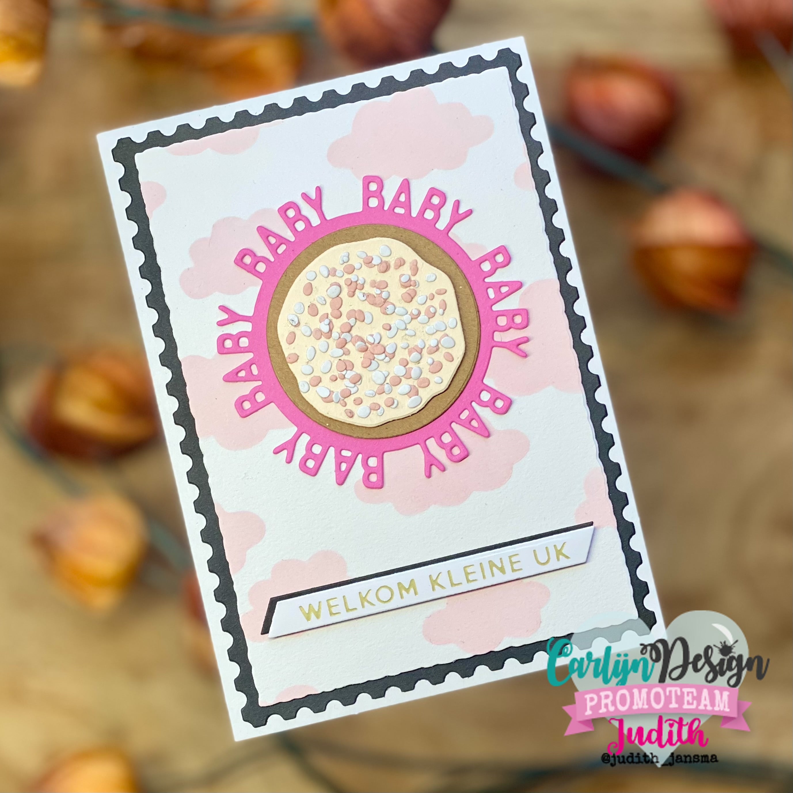CarlijnDesign CDHF-0079 hot foil baby undertekster