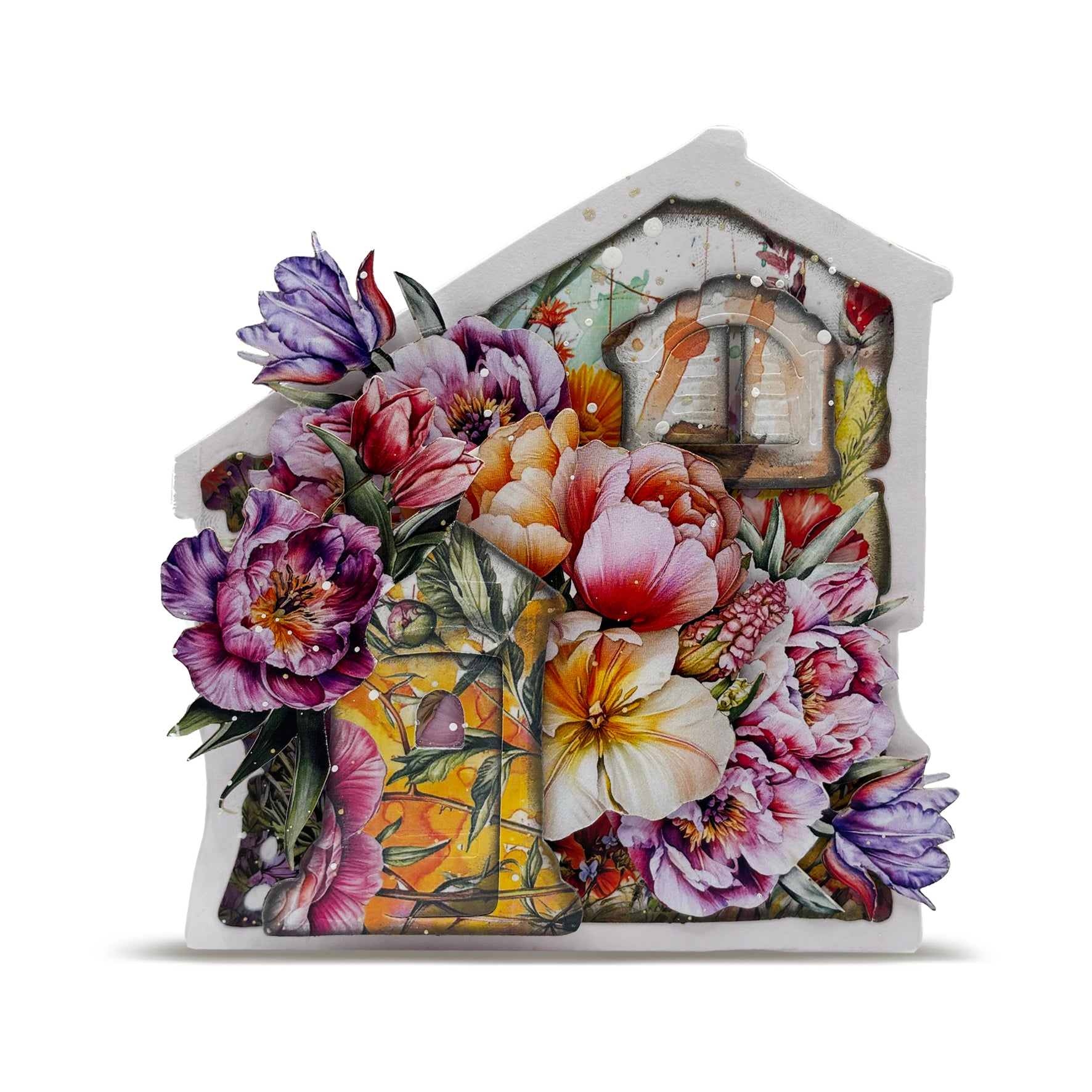 Aall and Create Meadow Bloom ephemera dieskutt blomster 99stk