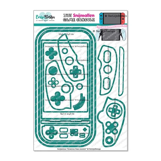 CarlijnDesign Game console CDSN-0346 dies slimline