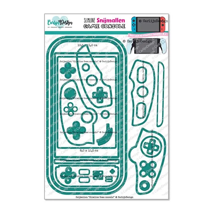 CarlijnDesign Game console CDSN-0346 dies slimline