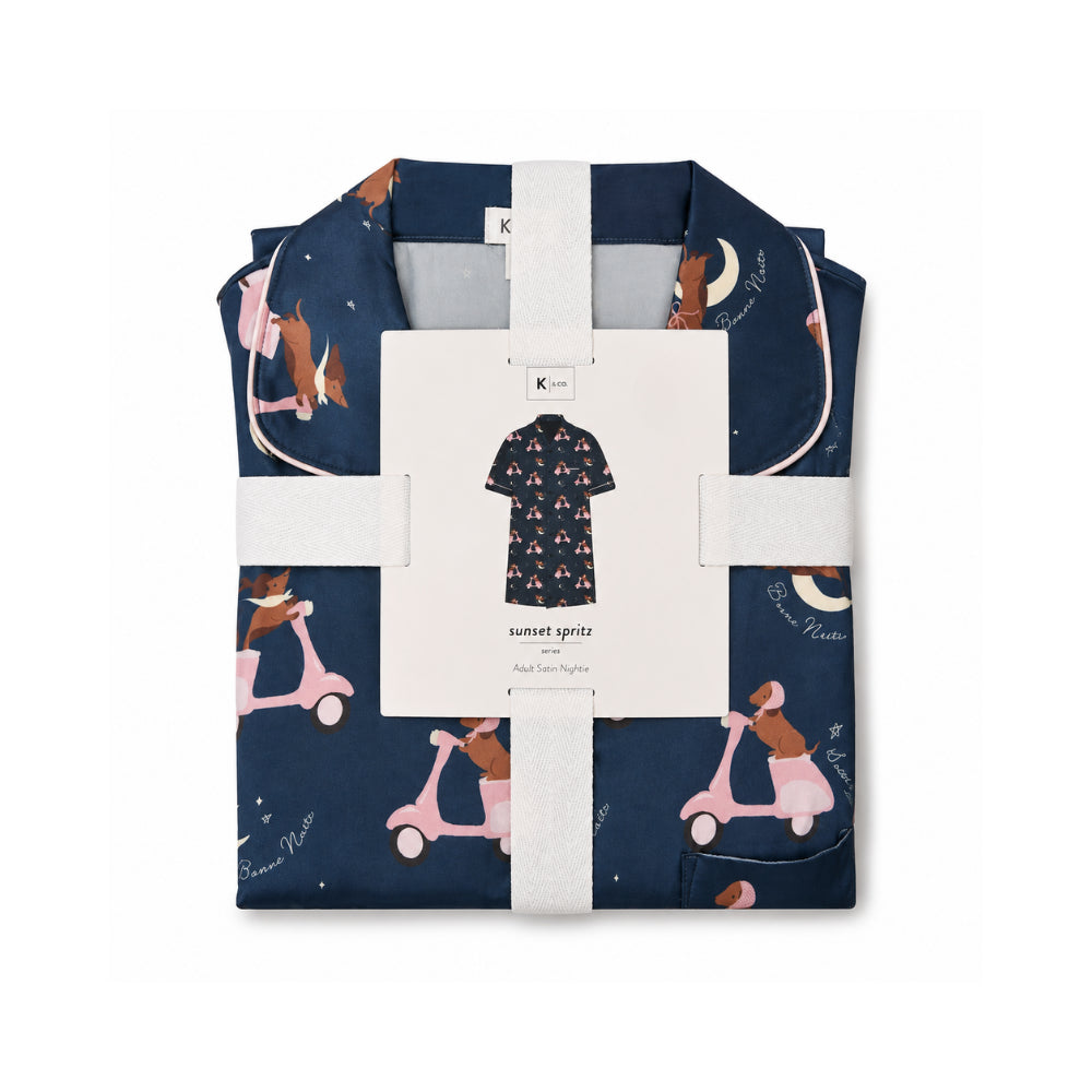KaiserCraft Sunset Spritz Sweet Dreams satinpyjamas