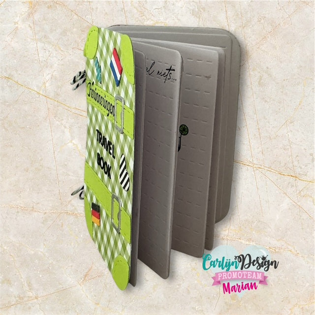 CarlijnDesign Let's Travel CDJD-0060 dies koffert