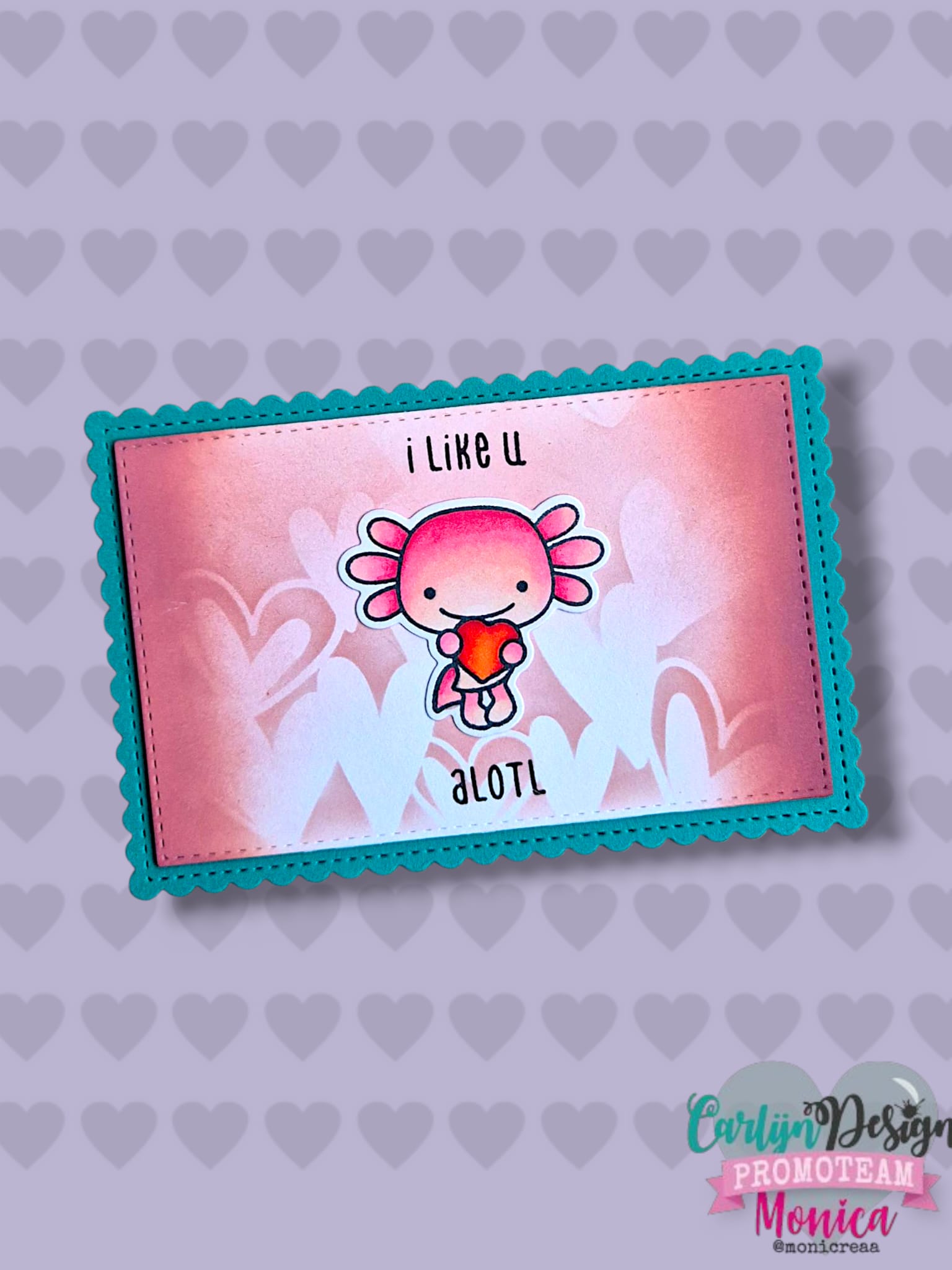 CarlijnDesign Love Loops Lines sjablong CDSC-0047 3-pak