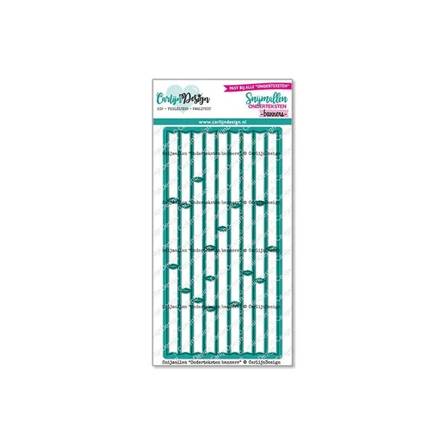 CarlijnDesign Onderteksten Banners CDSN-0242 dies banner