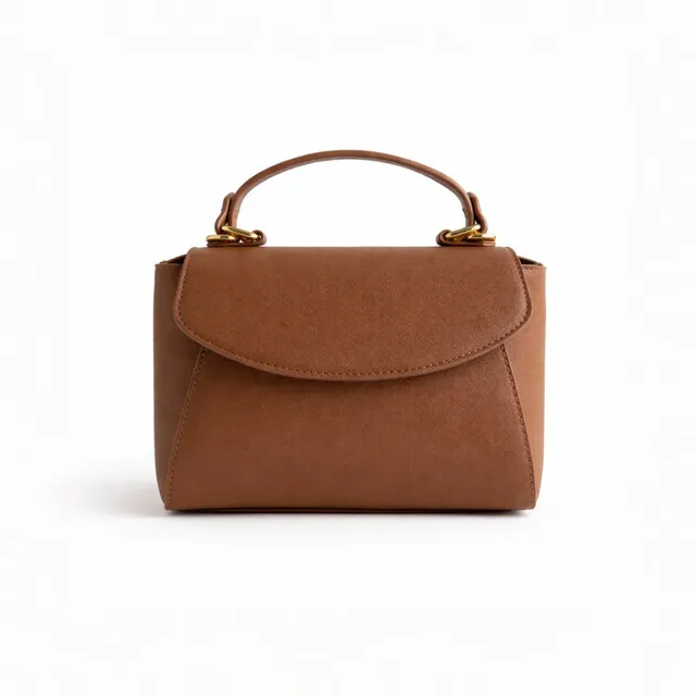 K&Co Journey Collection skulderveske tan 20 cm