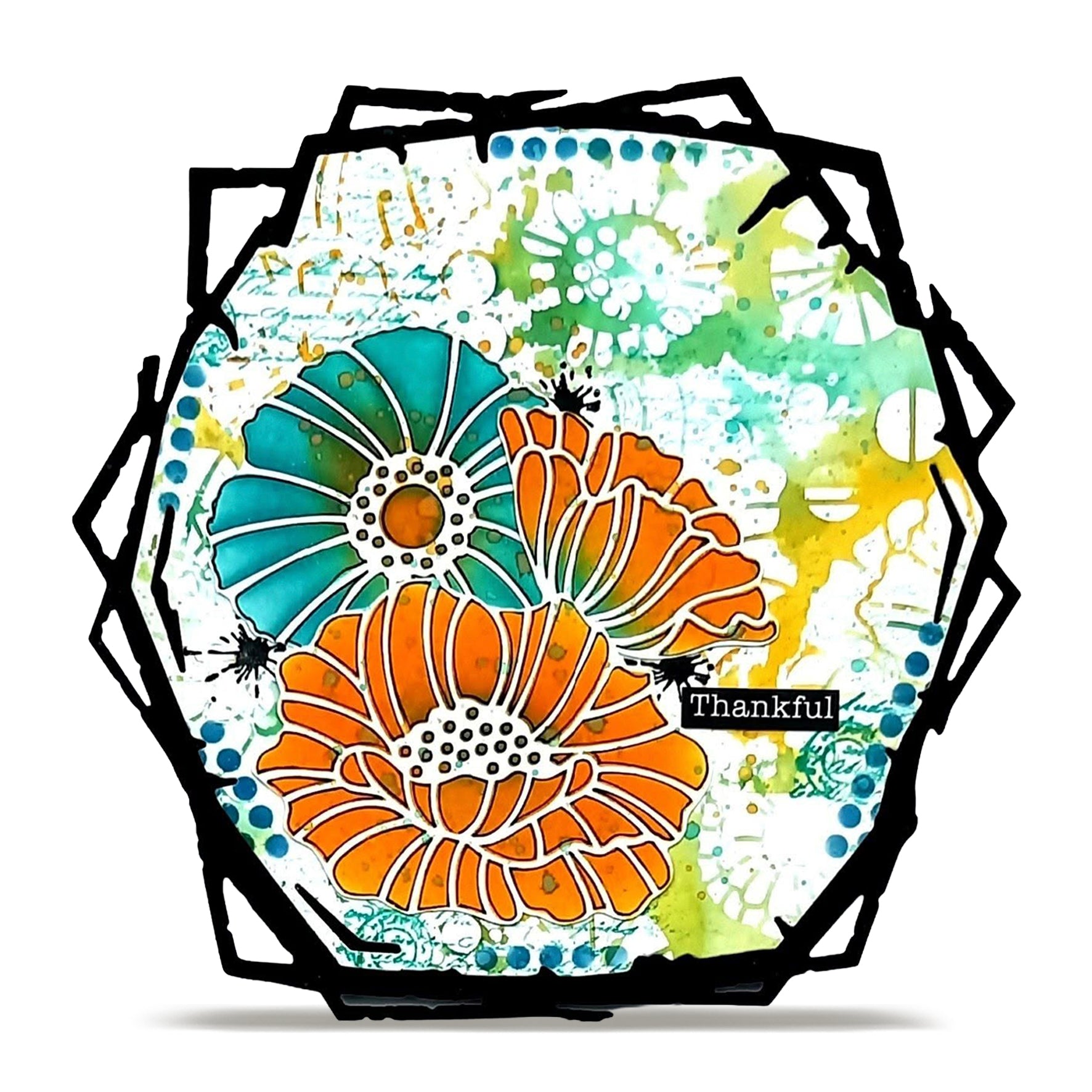 AALL & Create PC-277 Coquelicots sjablong 15x15 cm