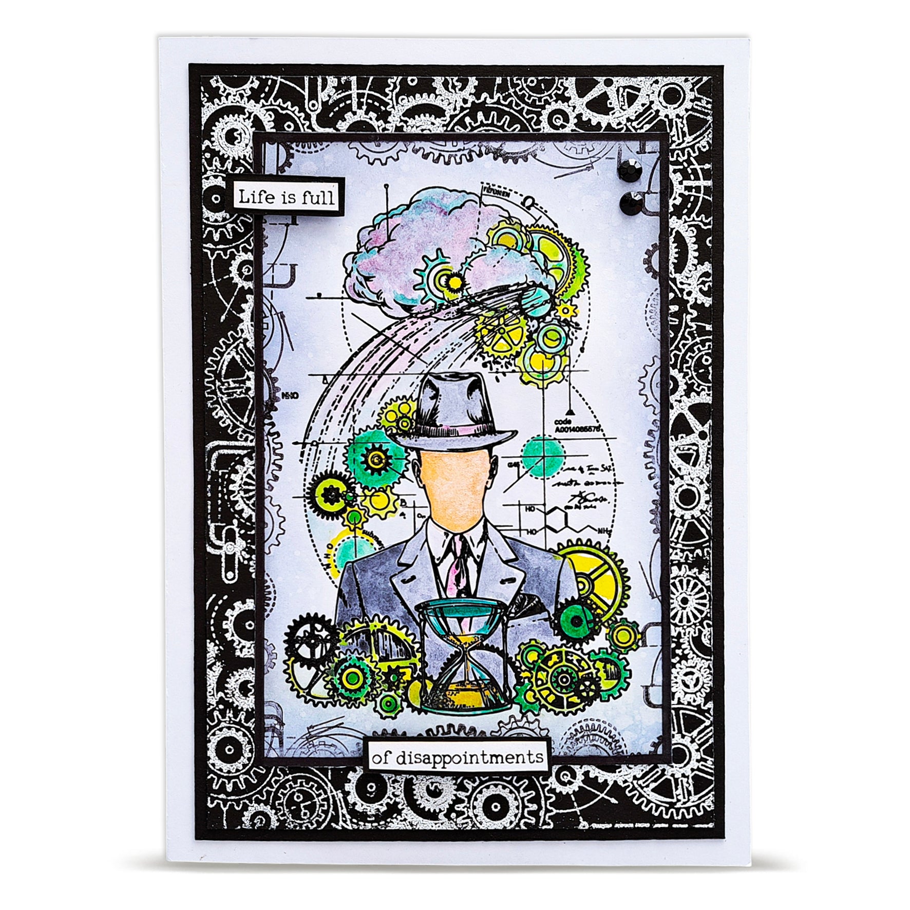AALL & Create TP-1456 Faceless Time stempelsett A6 klar