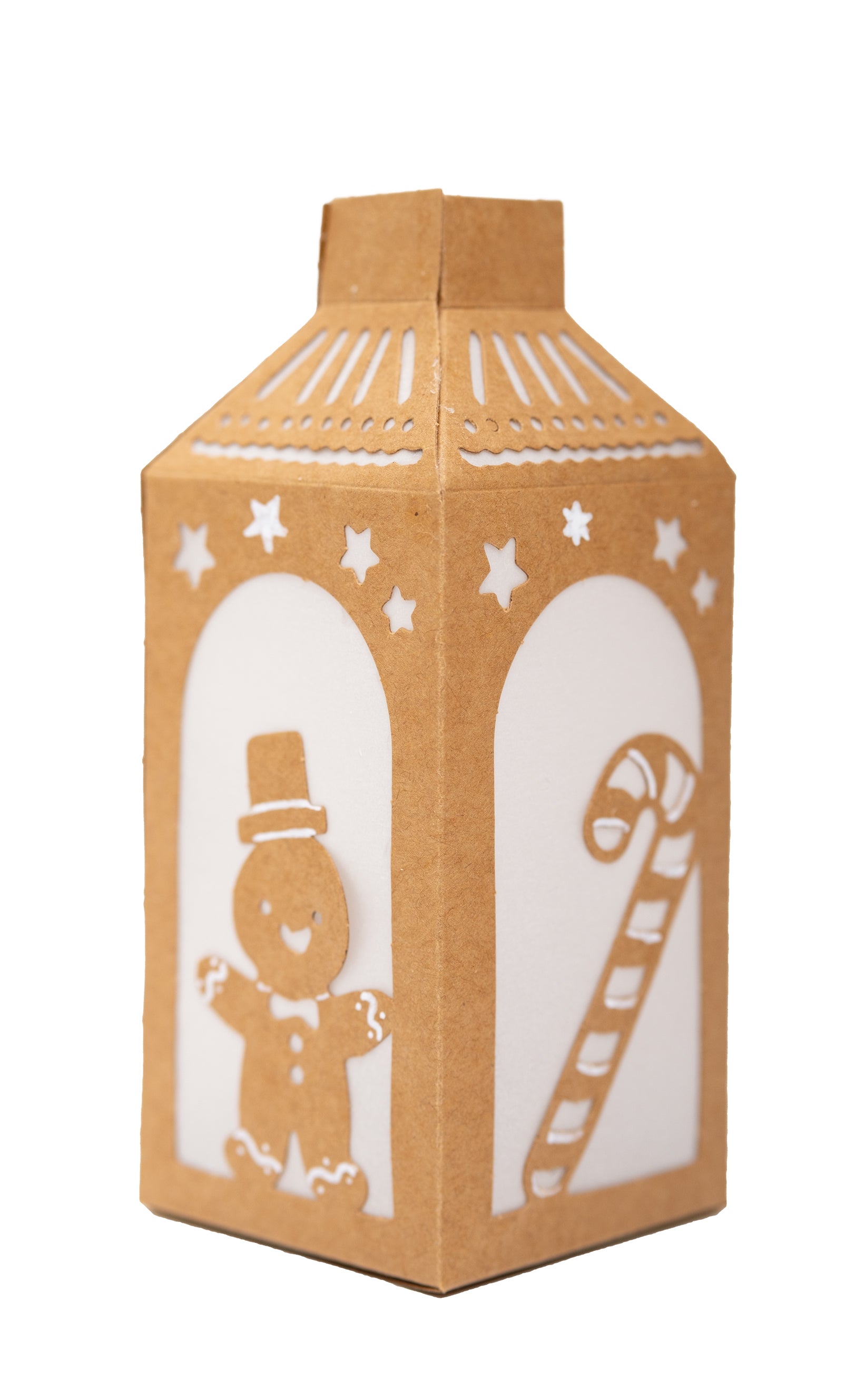 Studio Light Essentials Gingerbread man papirblokk 10 ark dieskutt