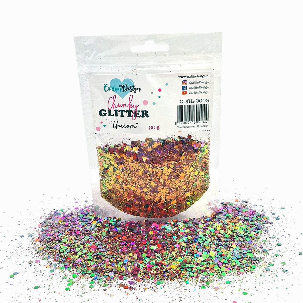 CarlijnDesign Chunky Glitter Combo Pack 1 Summer 6x20g