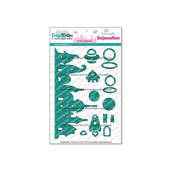 CarlijnDesign Peculiar Town CDSN-0329 dies byer