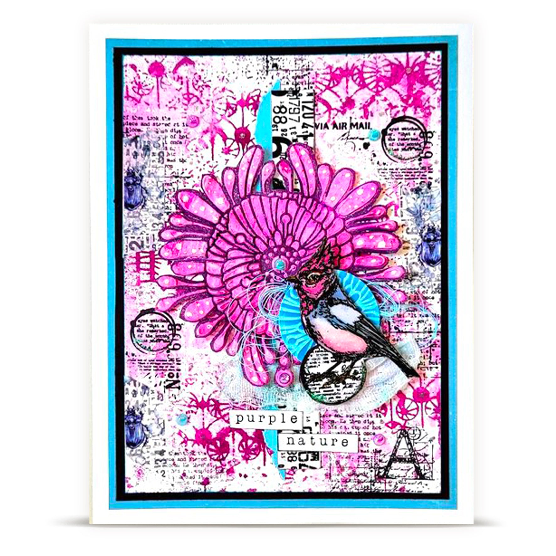 Aall and Create Coquelicot Nouveau PC-276 sjablong 15x15 cm