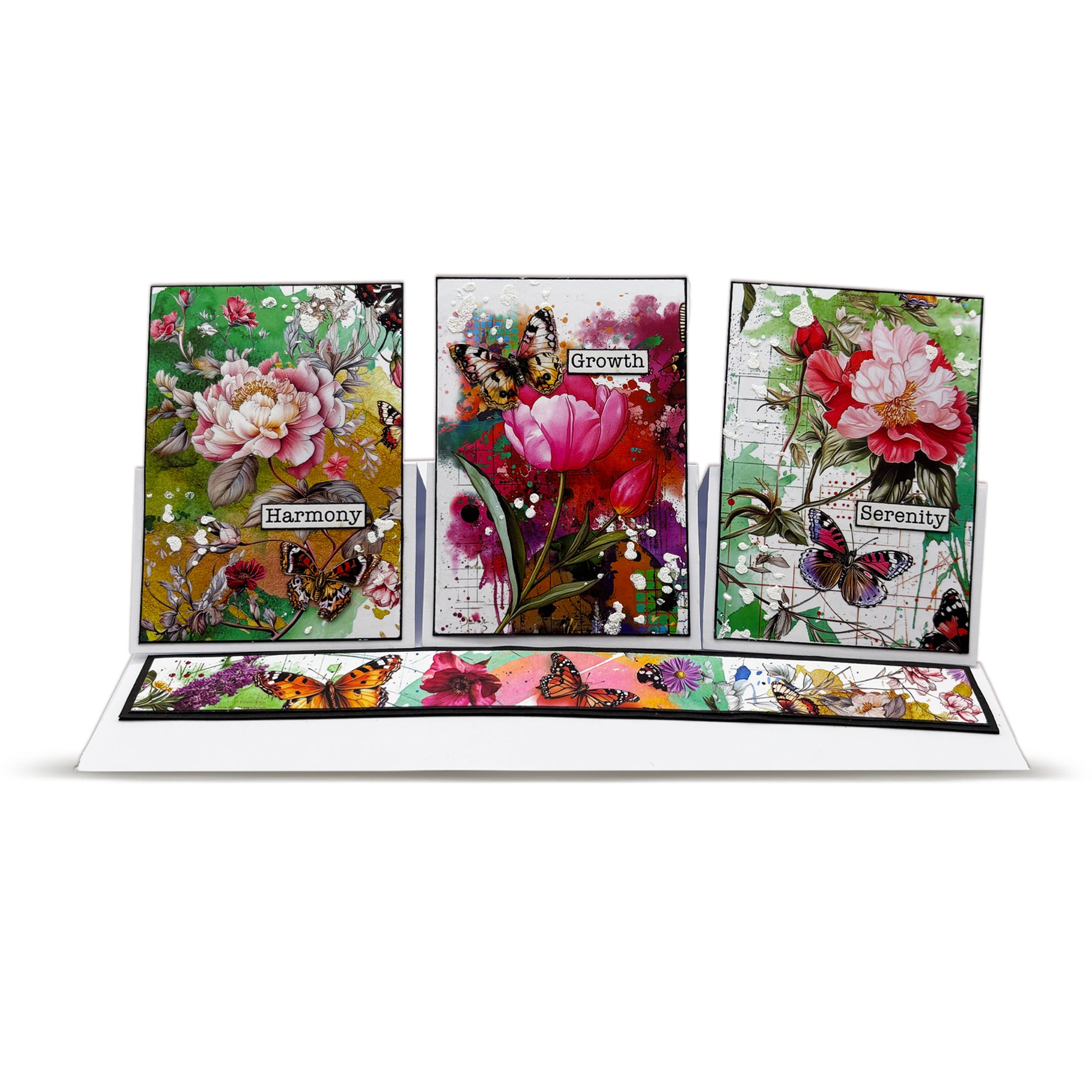 AALL & Create RO-25 Bloomscape rub-ons A5 blomster