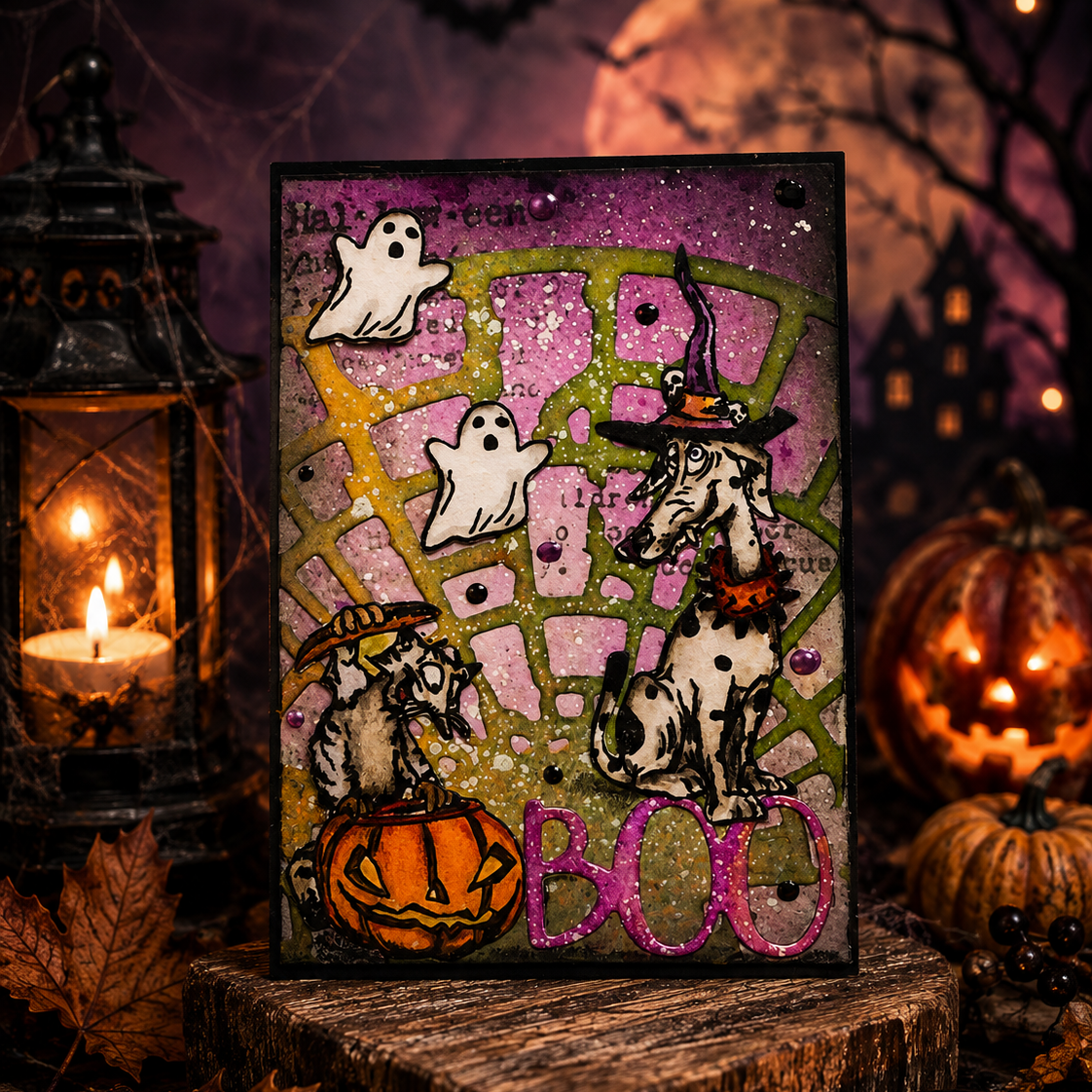 AALL & Create TP-1506 Boo Crew stempelsett A6 halloween