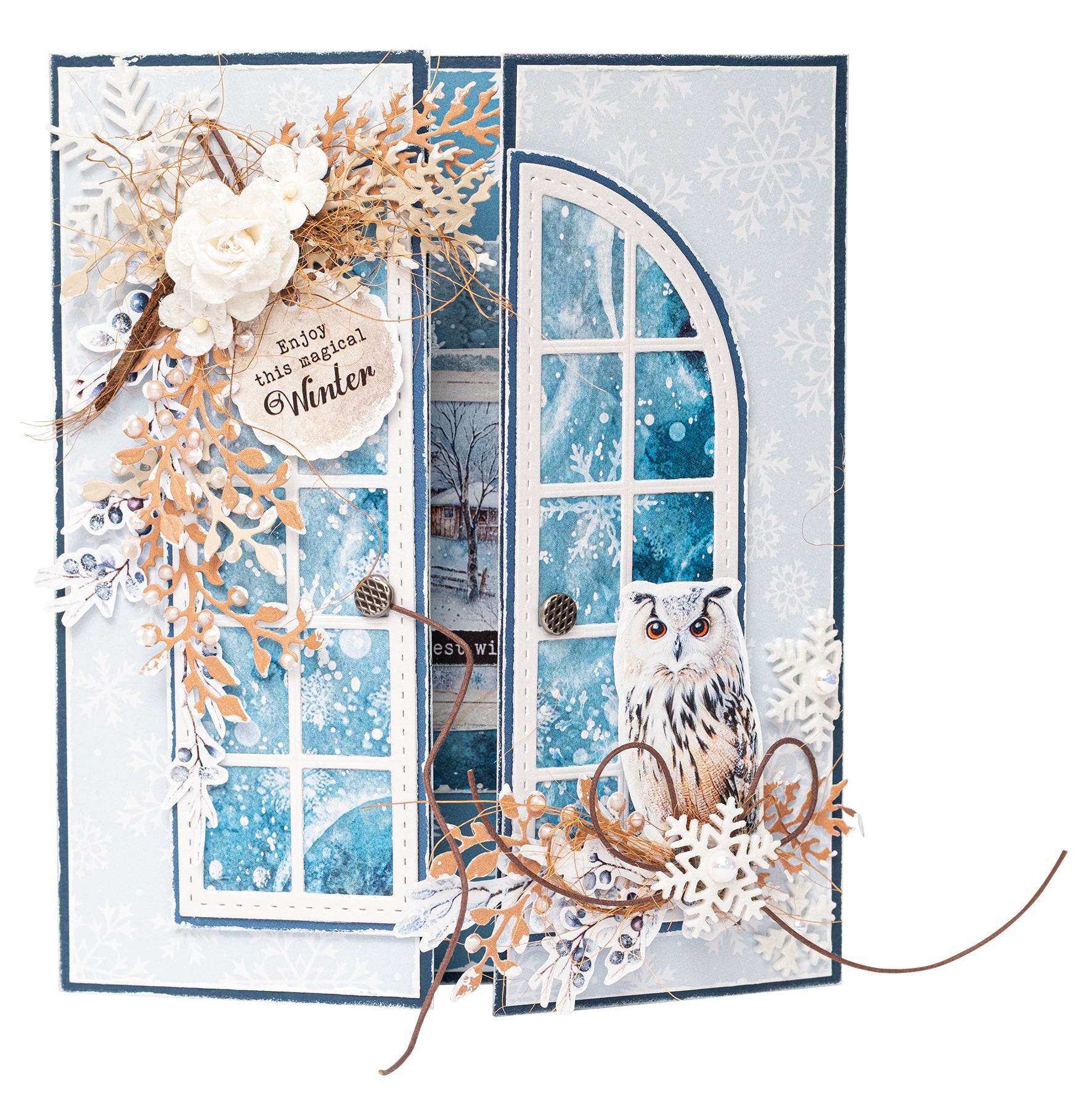 Studio Light Essentials Winter Wonderland papirblokk 36 ark vinter