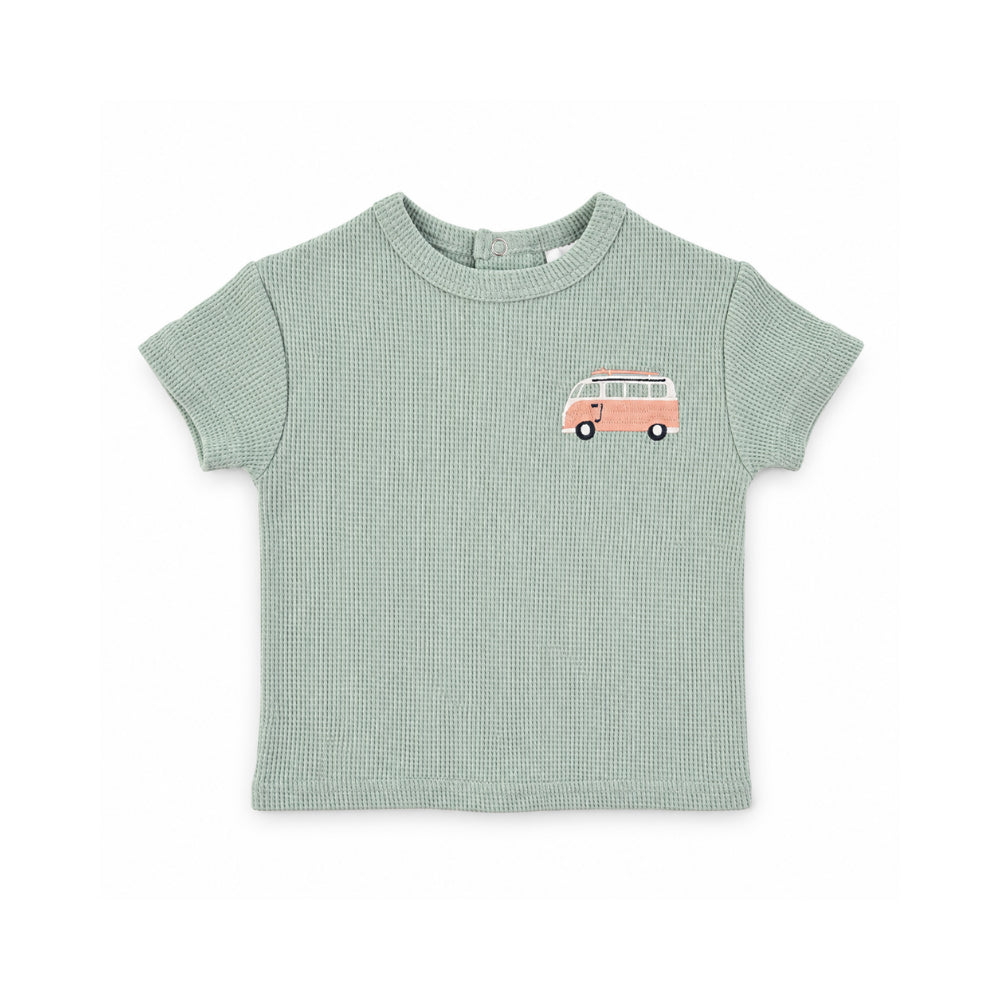 KaiserCraft Salty Toes Baby Waffle Co-Ord babysett combi bomull