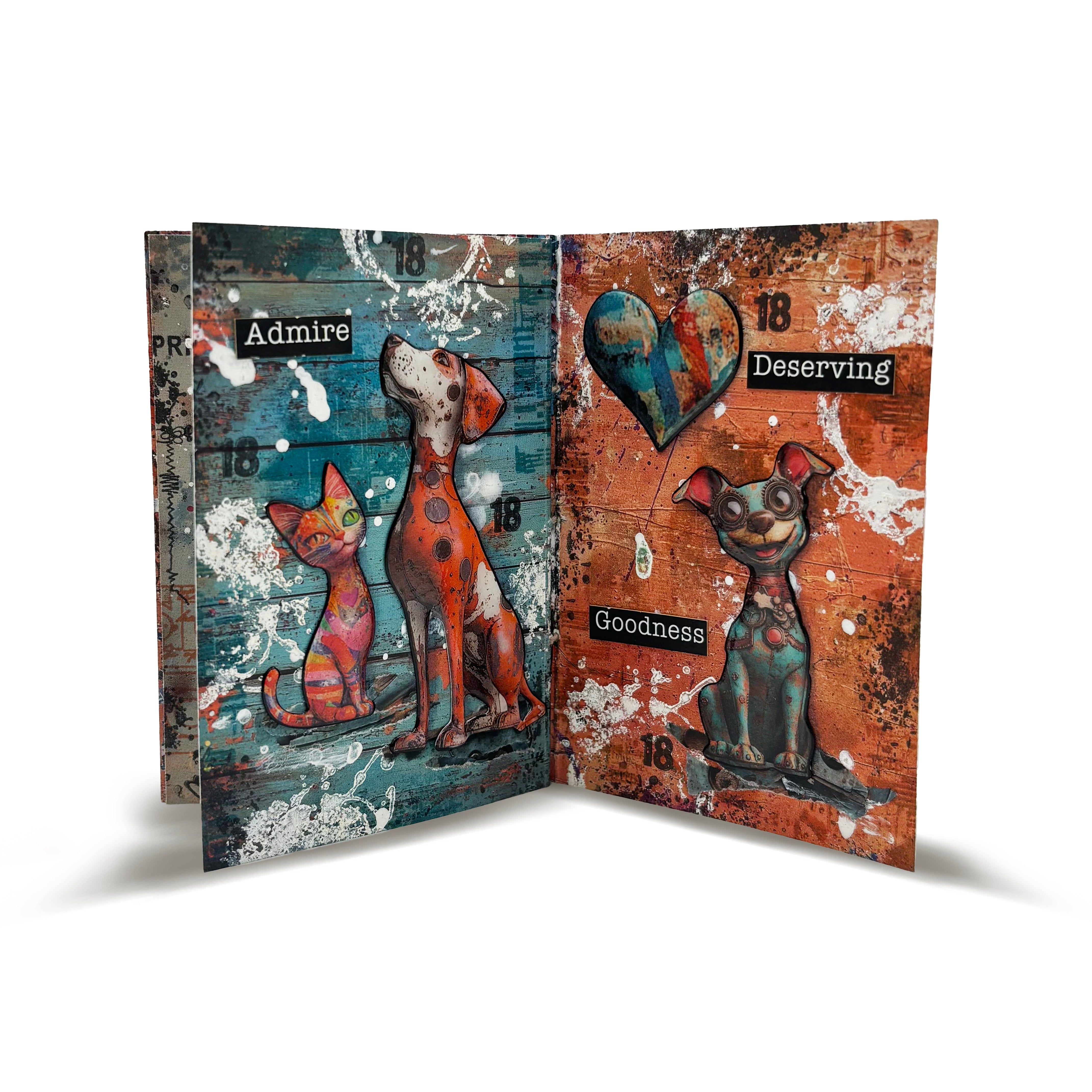 Aall and Create #20 Woodsy Whispers designpapir A5 10 ark tosidig