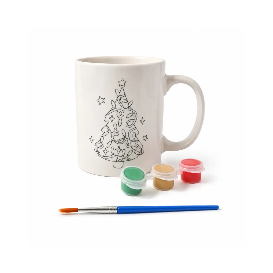 KaiserCraft Christmas Kids Tree malesett krus juletre