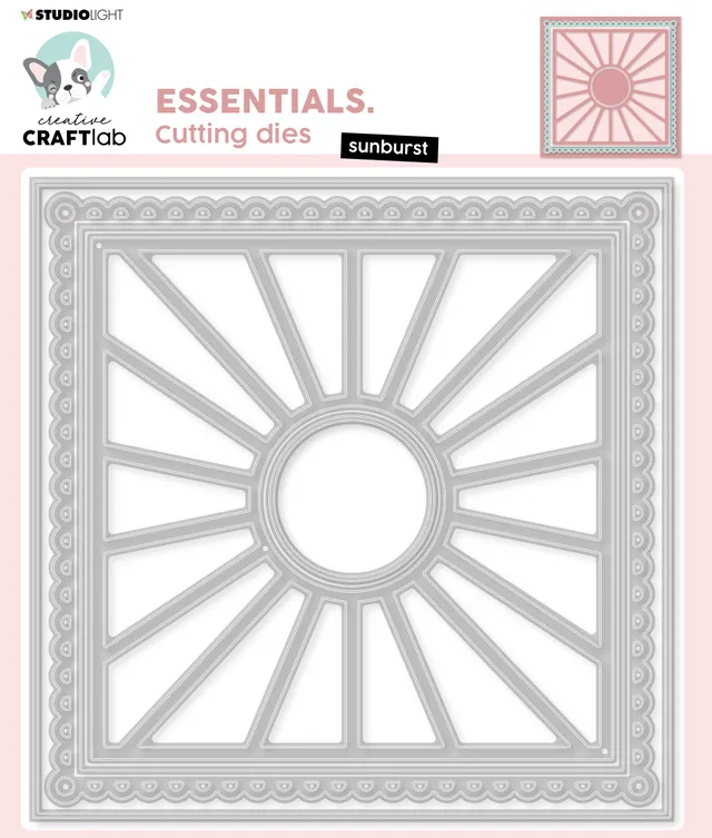 Studio Light Creative Craftlab Essentials Sunburst dies stråler