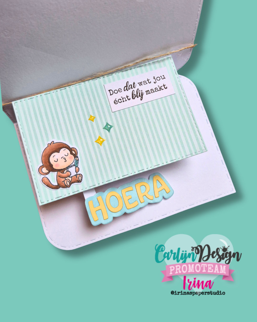 CarlijnDesign Peekaboo Swing CDSN-0356 dies A6 interaktiv