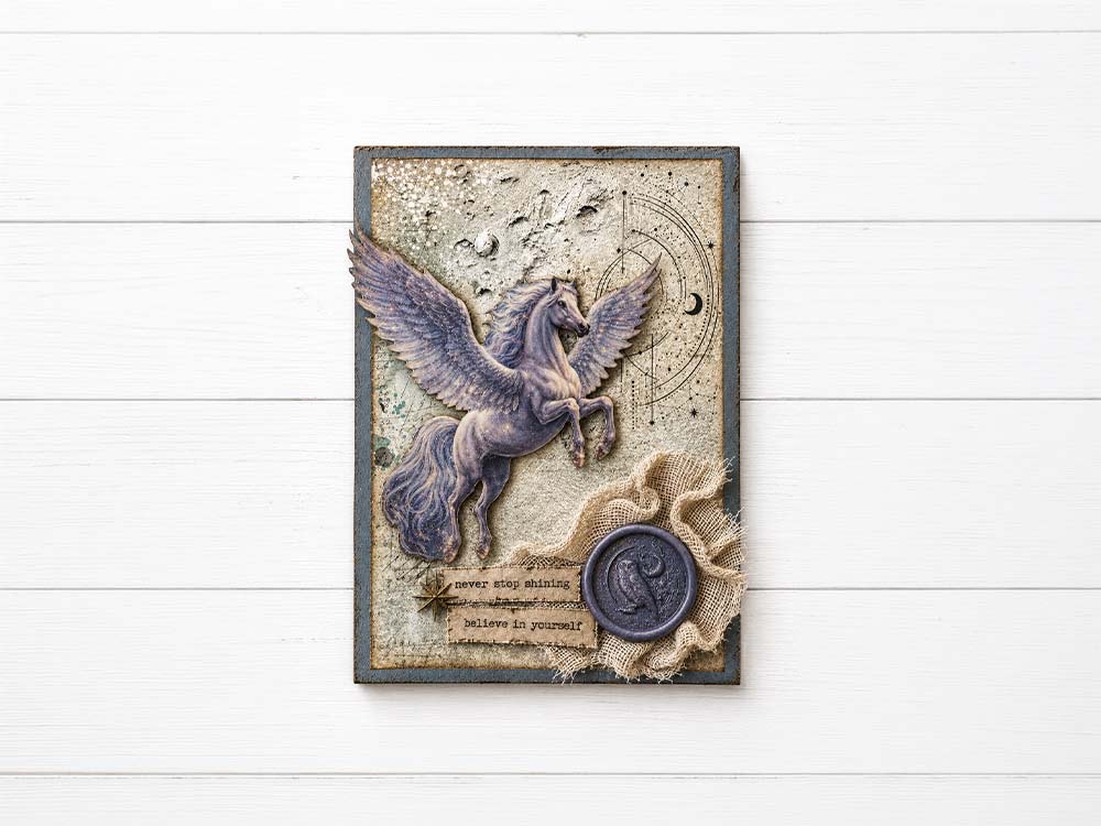 Stamperia Cosmos Complete Collection sett 18-deler art journal