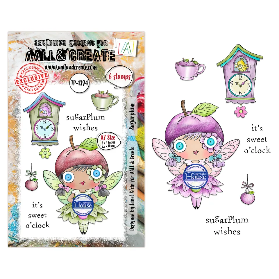 AALL & Create TP-1394 Sugarplum stempelsett A7